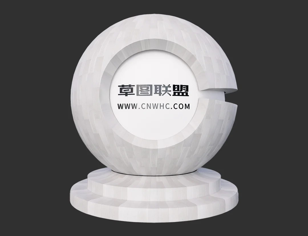 长颈鹿三层木地板Enscape材质SketchUp材质贴图下载0362