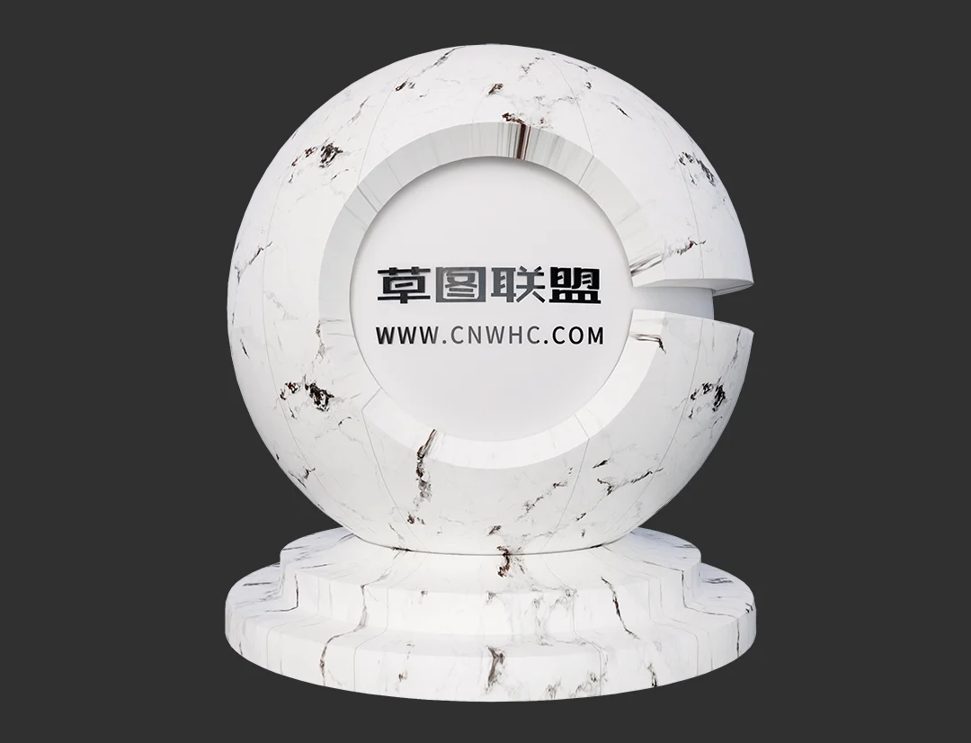 奥力斯特岩板Enscape材质SketchUp材质贴图下载0163