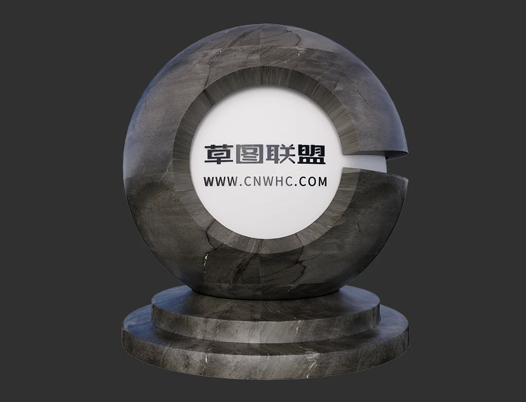 奥力斯特岩板Enscape材质SketchUp材质贴图下载0170