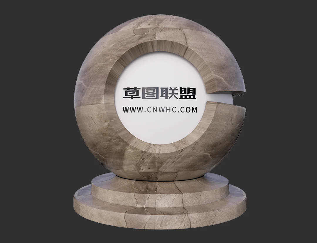 奥力斯特岩板Enscape材质SketchUp材质贴图下载0172