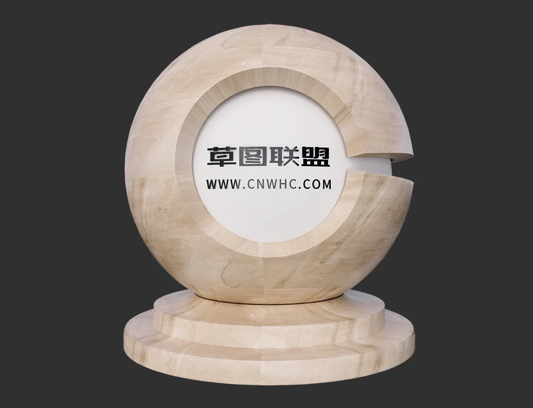 奥力斯特岩板Enscape材质SketchUp材质贴图下载0485