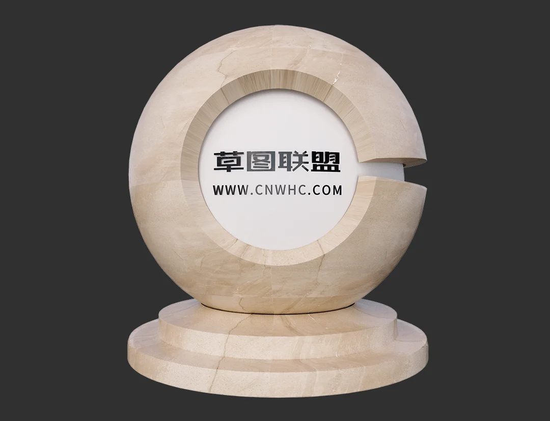 奥力斯特岩板Enscape材质SketchUp材质贴图下载0491