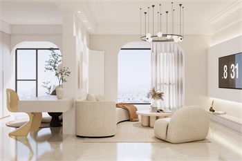Enscape客餐厅SketchUp草图大师模型下载307