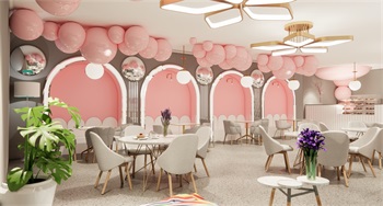 Enscape蛋糕店SketchUp草图大师模型下载323
