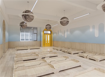 Enscap幼儿园休息室SketchUp草图大师模型下载593