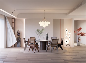 Enscap餐厅SketchUp草图大师模型下载654