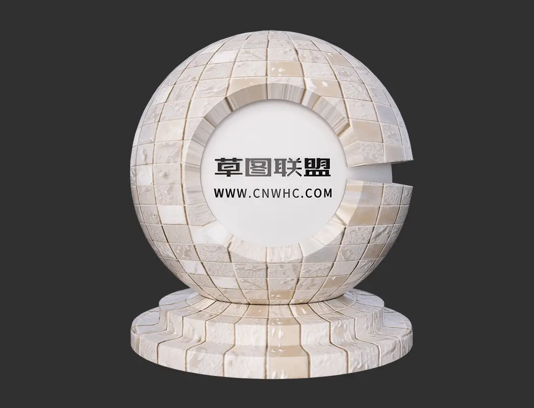 Enscape马赛克瓷砖材质贴图下载097