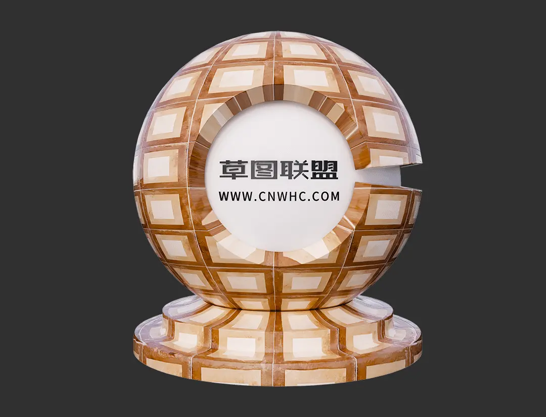 Enscape花纹瓷砖SketchUp墙砖地砖材质贴图下载0114