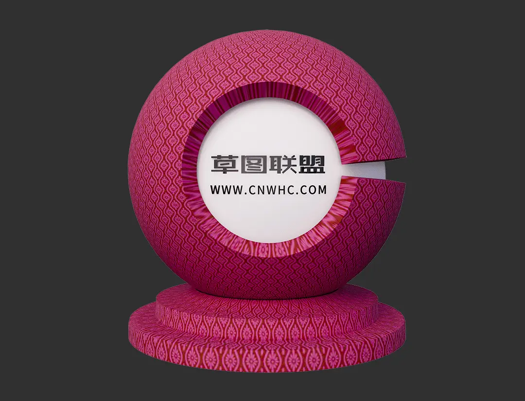 Enscape带图案的壁纸SketchUp墙纸材质贴图下载118