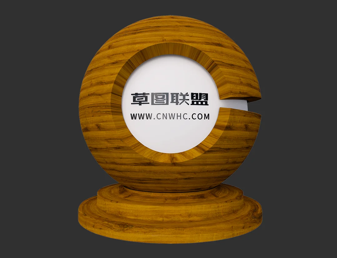 木纹爱格板Enscape材质SketchUp材质贴图下载069