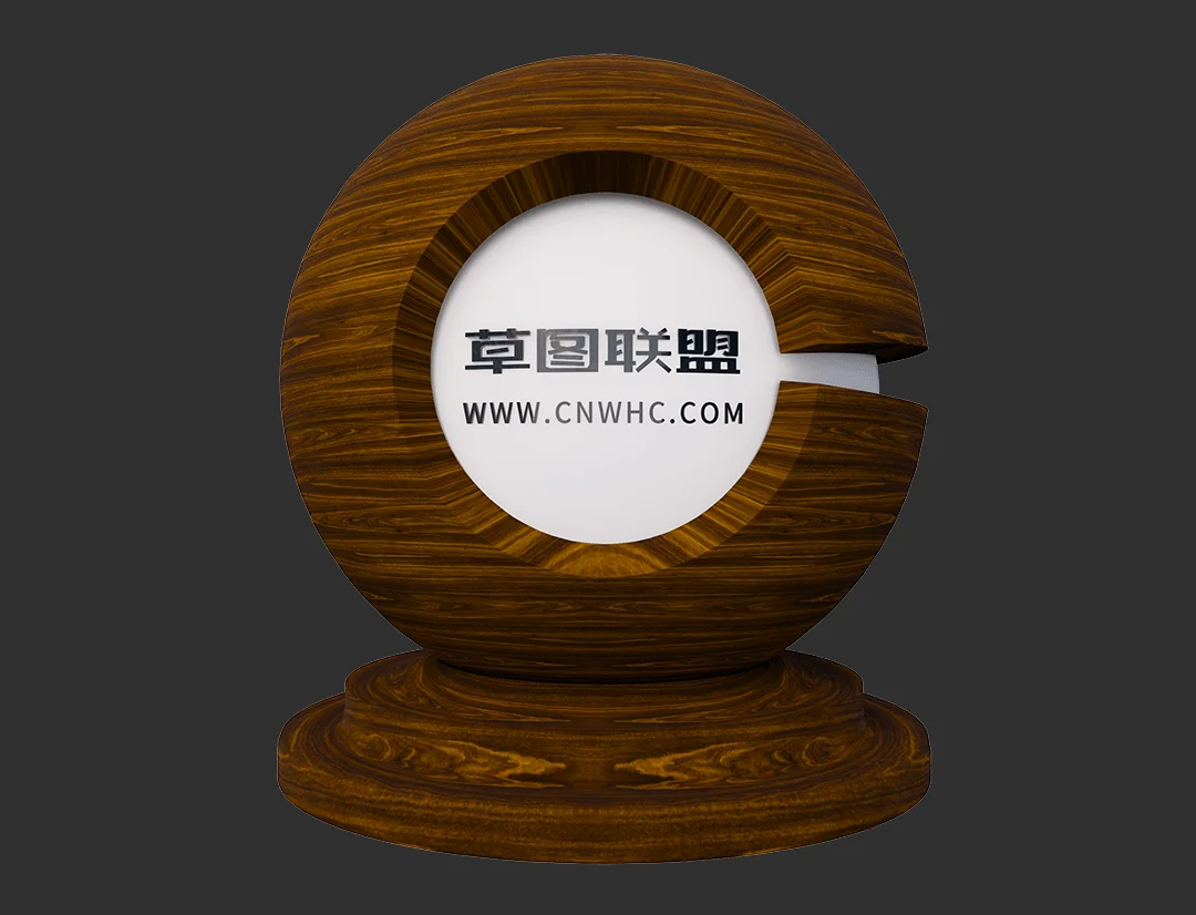 克洛斯邦木纹板材Enscape材质SketchUp材质贴图下载0073