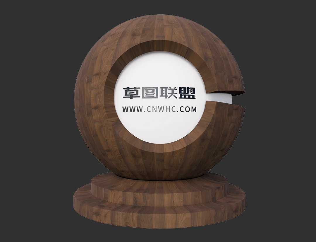 朗生木纹板材系列Enscape材质SketchUp材质贴图下载0068