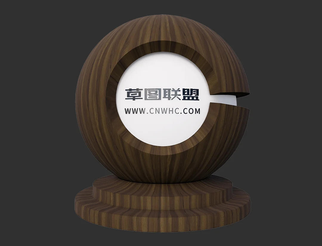 朗生木纹板材系列Enscape材质SketchUp材质贴图下载0073
