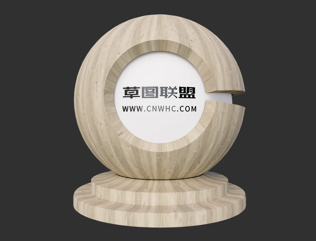 朗生木纹板材系列Enscape材质SketchUp材质贴图下载0090