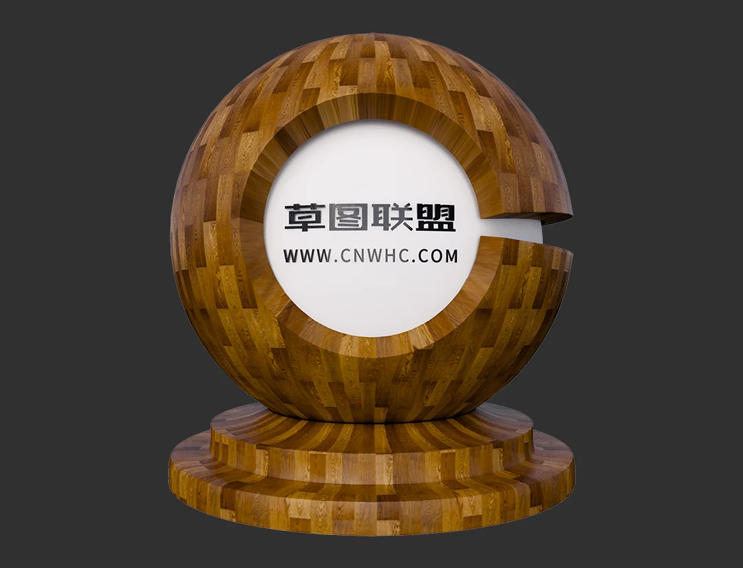 长颈鹿多层木地板Enscape材质SketchUp材质贴图下载0103