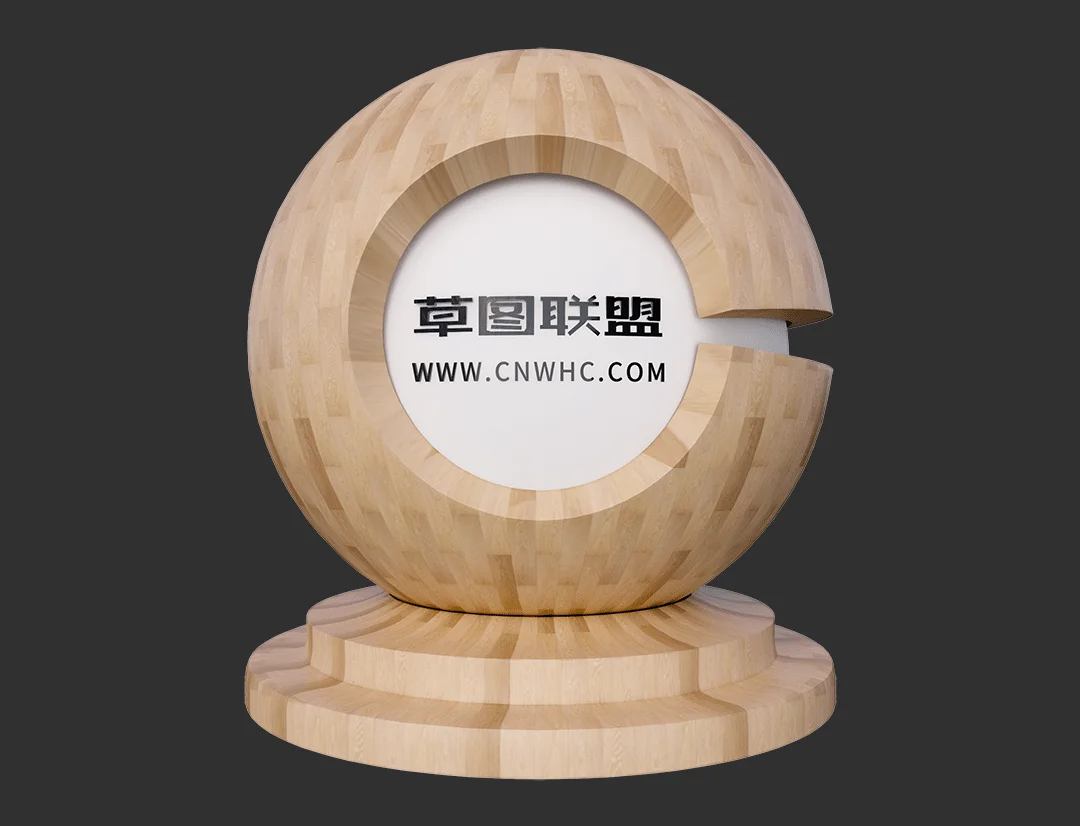 长颈鹿多层木地板Enscape材质SketchUp材质贴图下载0123