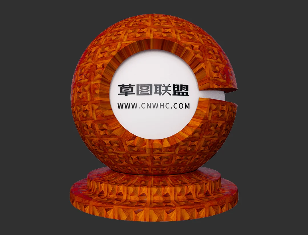 长颈鹿多层木地板Enscape材质SketchUp材质贴图下载0159