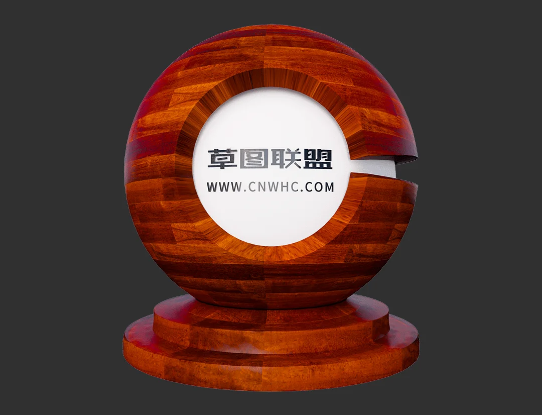 长颈鹿实木地热木地板Enscape材质SketchUp材质贴图下载0377