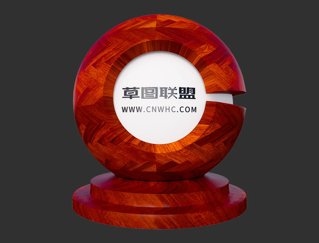 长颈鹿实木地热木地板Enscape材质SketchUp材质贴图下载0383