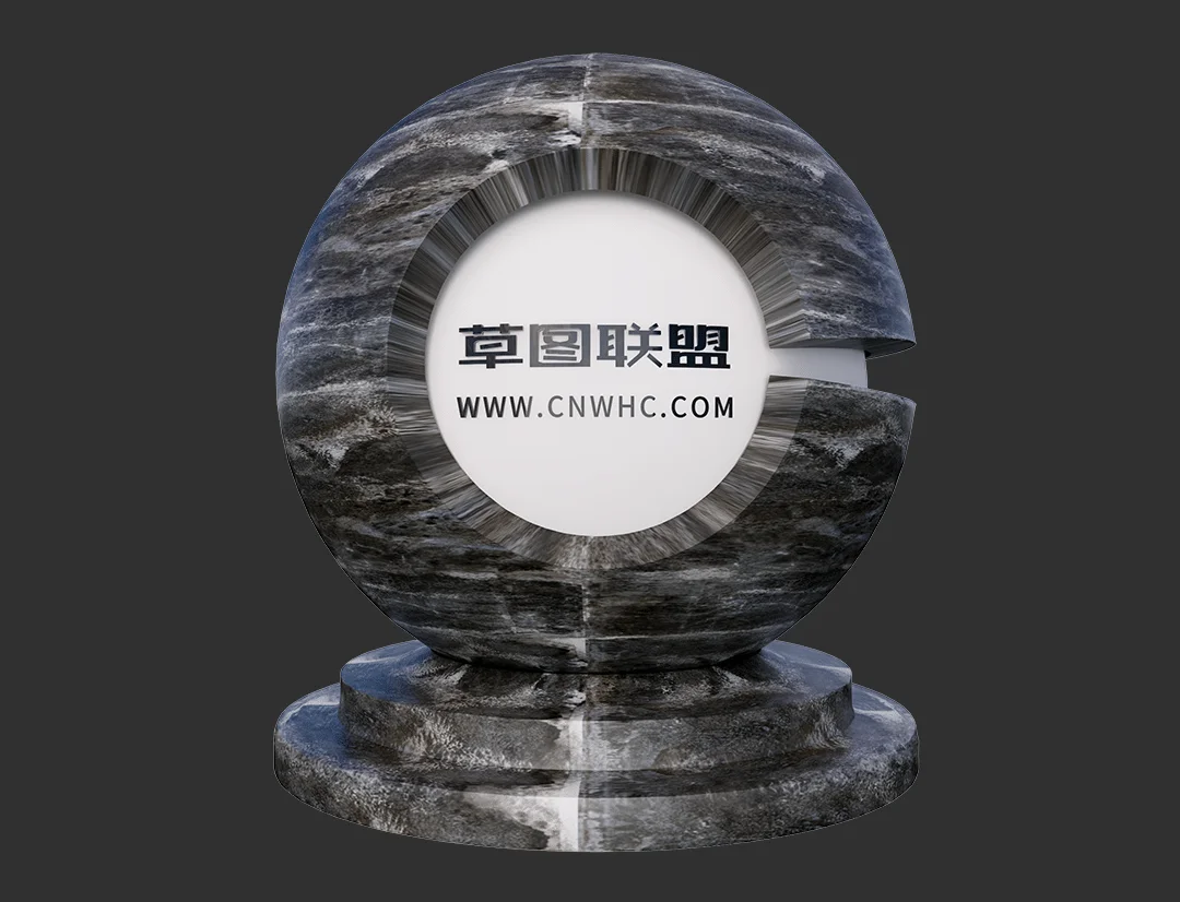 奥力斯特岩板Enscape材质SketchUp材质贴图下载0183