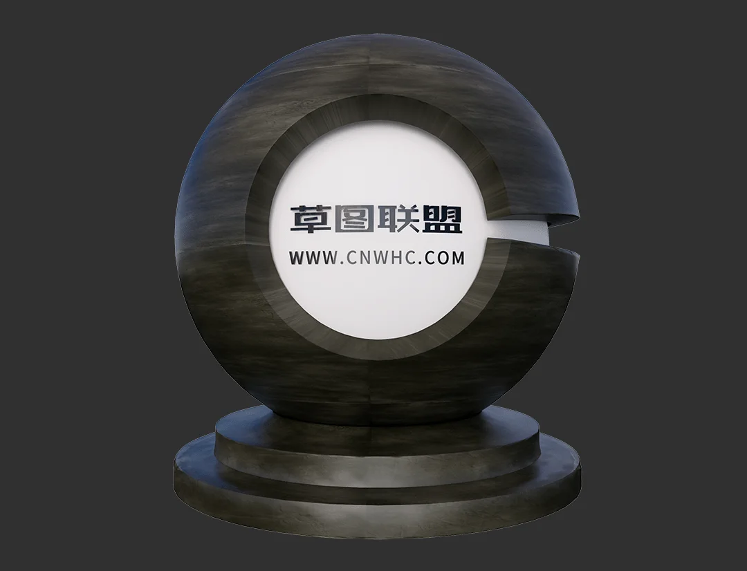 奥力斯特岩板Enscape材质SketchUp材质贴图下载0191