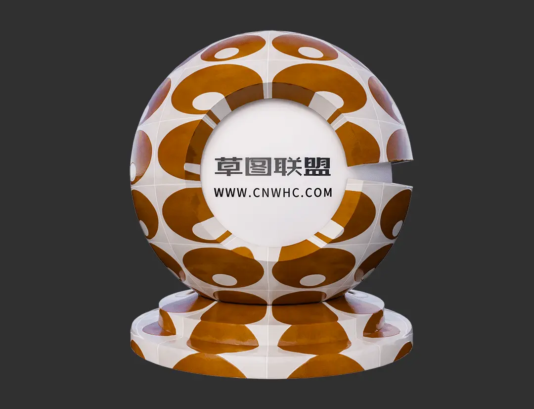 Enscape花纹瓷砖SketchUp墙砖地砖材质贴图下载0128