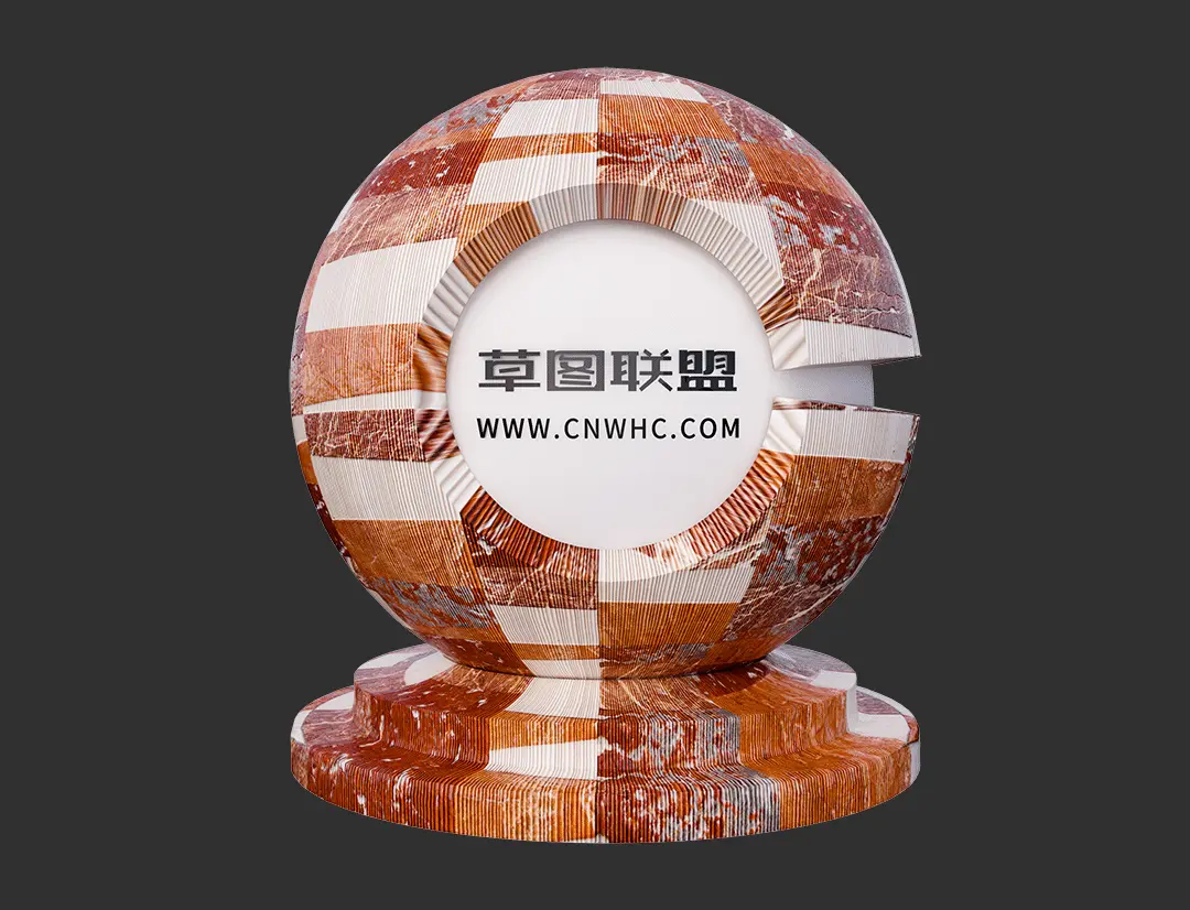 Enscape花纹瓷砖SketchUp墙砖地砖材质贴图下载0144