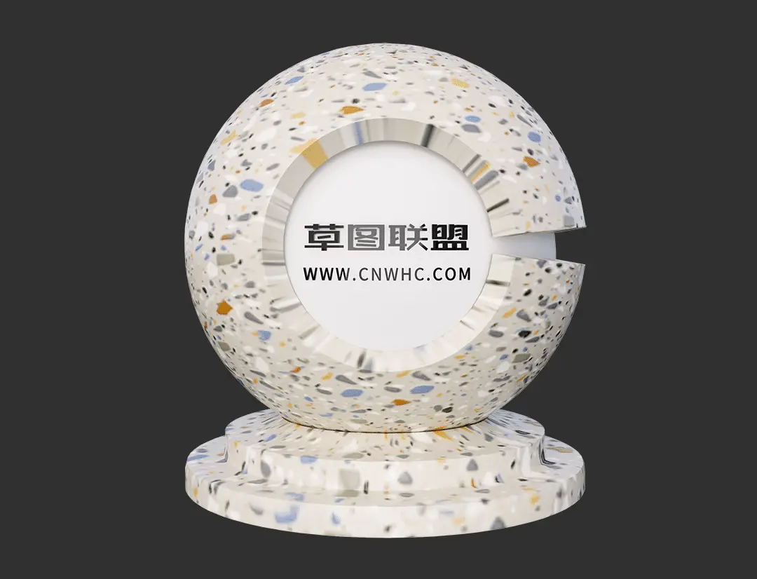 Enscape水磨石SketchUp地面材质贴图下载154
