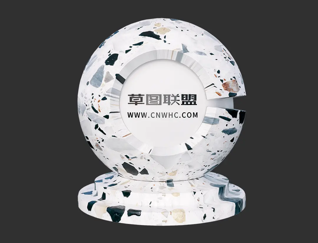 Enscape水磨石SketchUp地面材质贴图下载179
