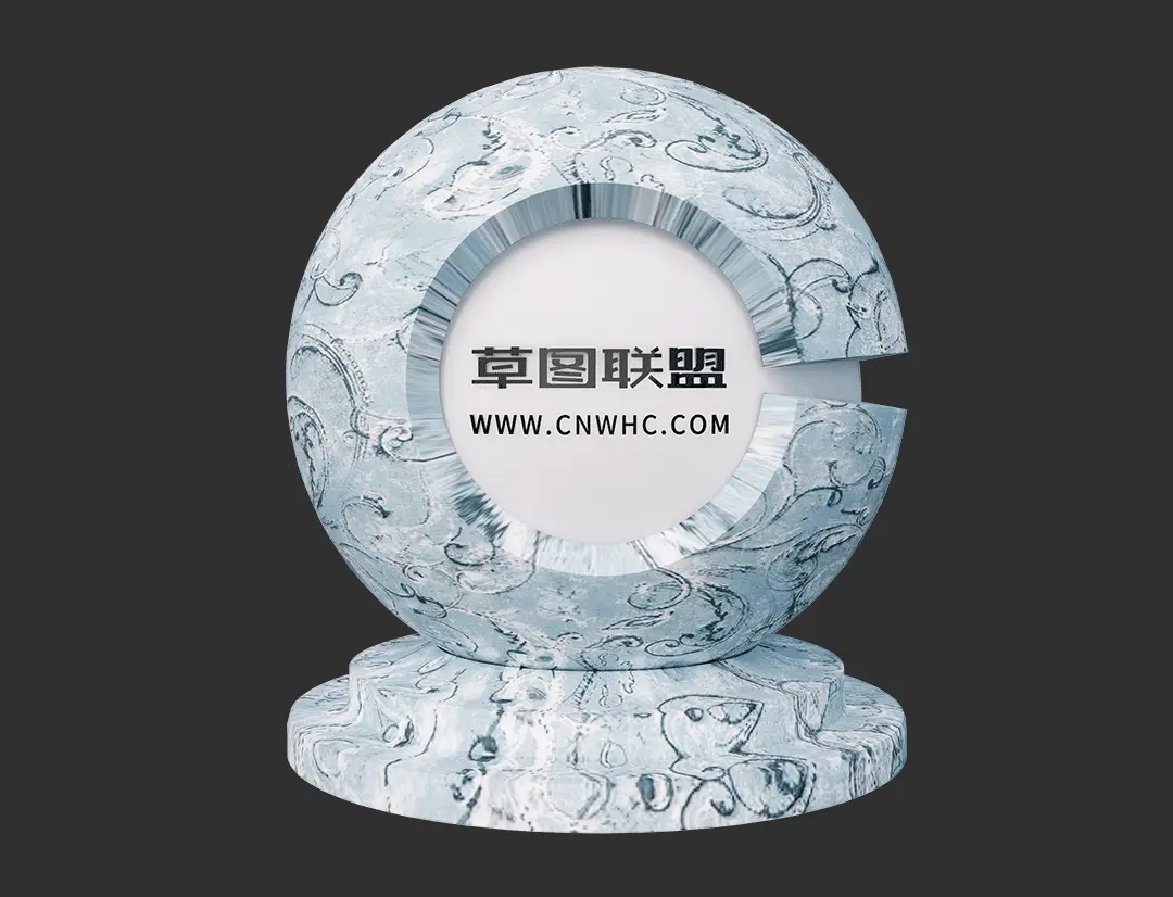 Enscape带图案的壁纸SketchUp墙纸材质贴图下载126