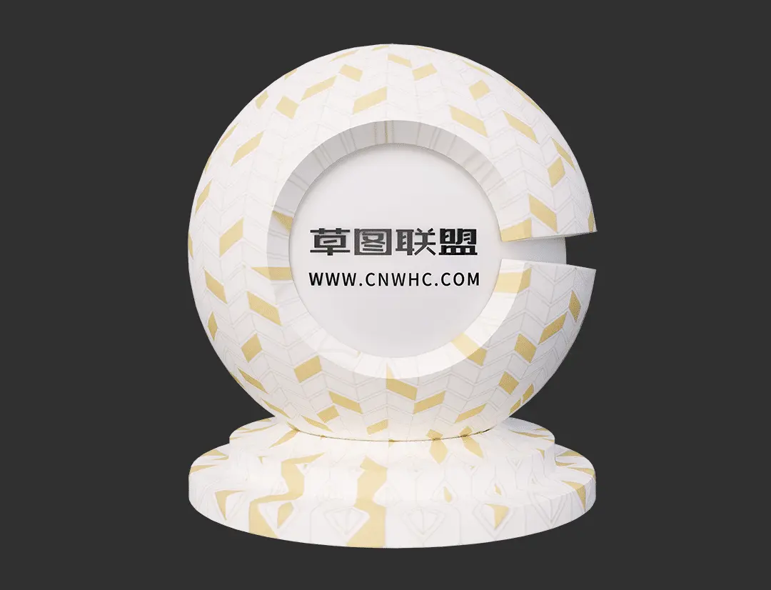 Enscape带图案的壁纸SketchUp墙纸材质贴图下载127