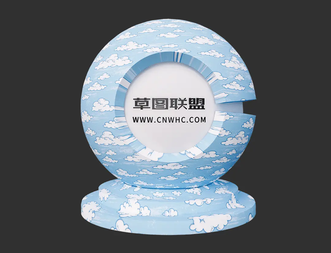 Enscape带图案的壁纸SketchUp墙纸材质贴图下载128