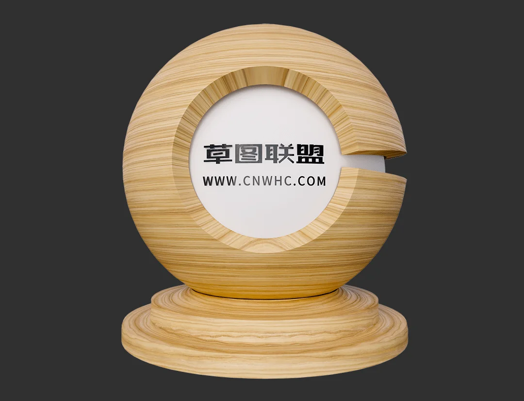 木纹爱格板Enscape材质SketchUp材质贴图下载093