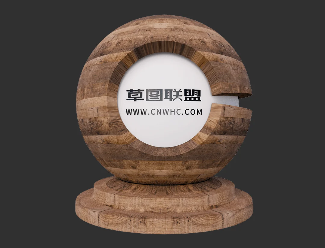 克洛斯邦木纹板材Enscape材质SketchUp材质贴图下载0102