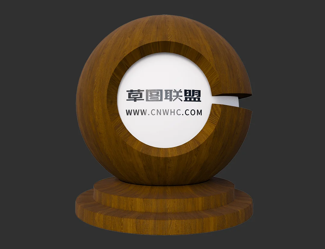朗生木纹板材系列Enscape材质SketchUp材质贴图下载0098