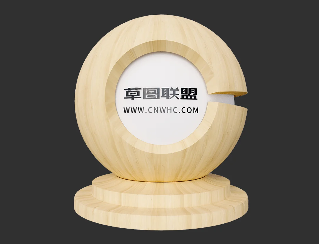 朗生木纹板材系列Enscape材质SketchUp材质贴图下载0100