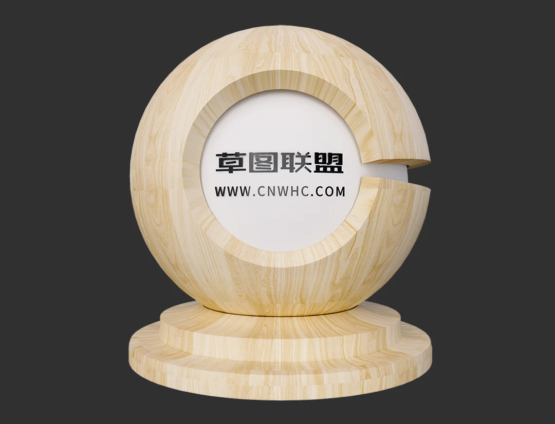 科定KD科技实木木皮板材Enscape材质SketchUp材质贴图下载0096