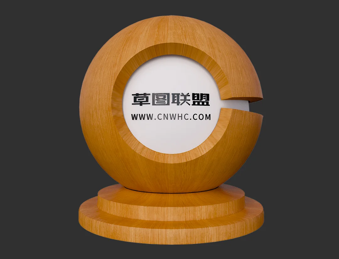 科定KD科技实木木皮板材Enscape材质SketchUp材质贴图下载0422
