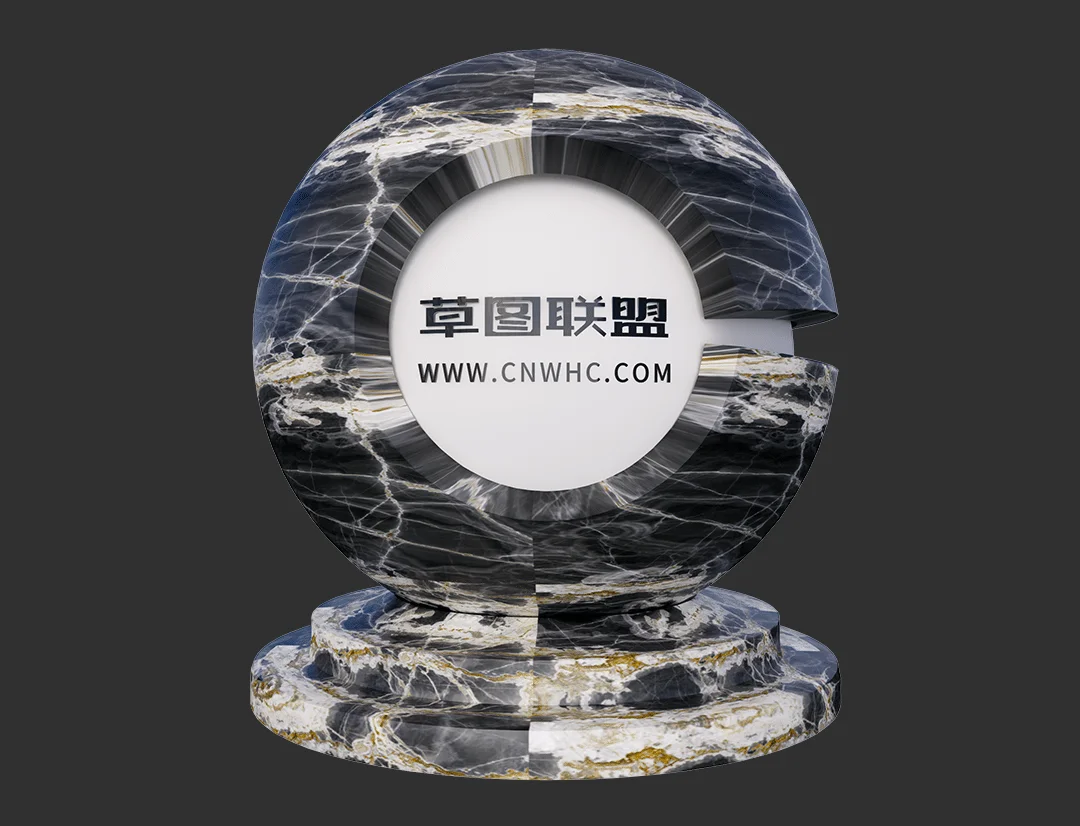 奥力斯特岩板Enscape材质SketchUp材质贴图下载0240