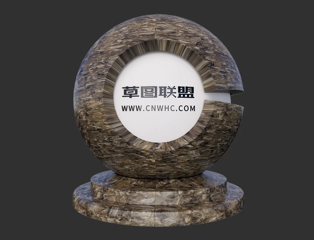 奥力斯特岩板Enscape材质SketchUp材质贴图下载0551