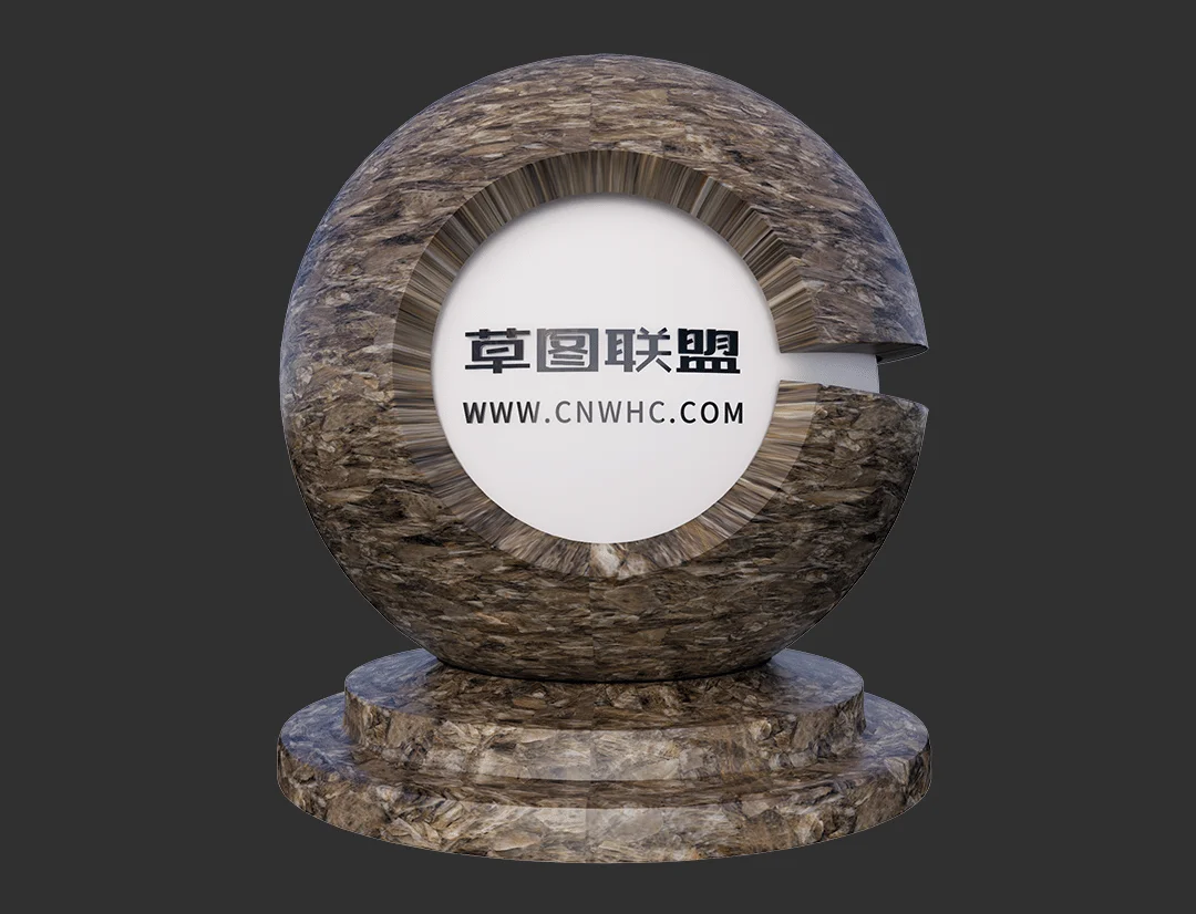 奥力斯特岩板Enscape材质SketchUp材质贴图下载0552