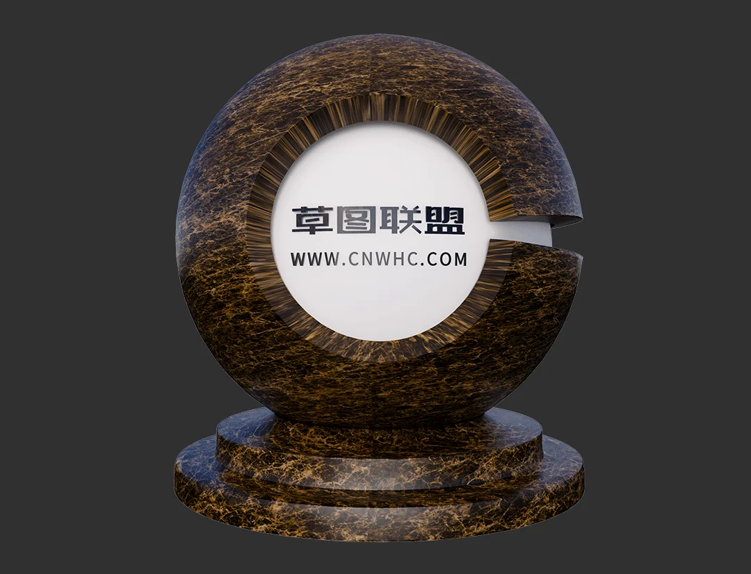 奥力斯特岩板Enscape材质SketchUp材质贴图下载0562