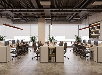 Enscap办公室SketchUp草图大师模型下载713