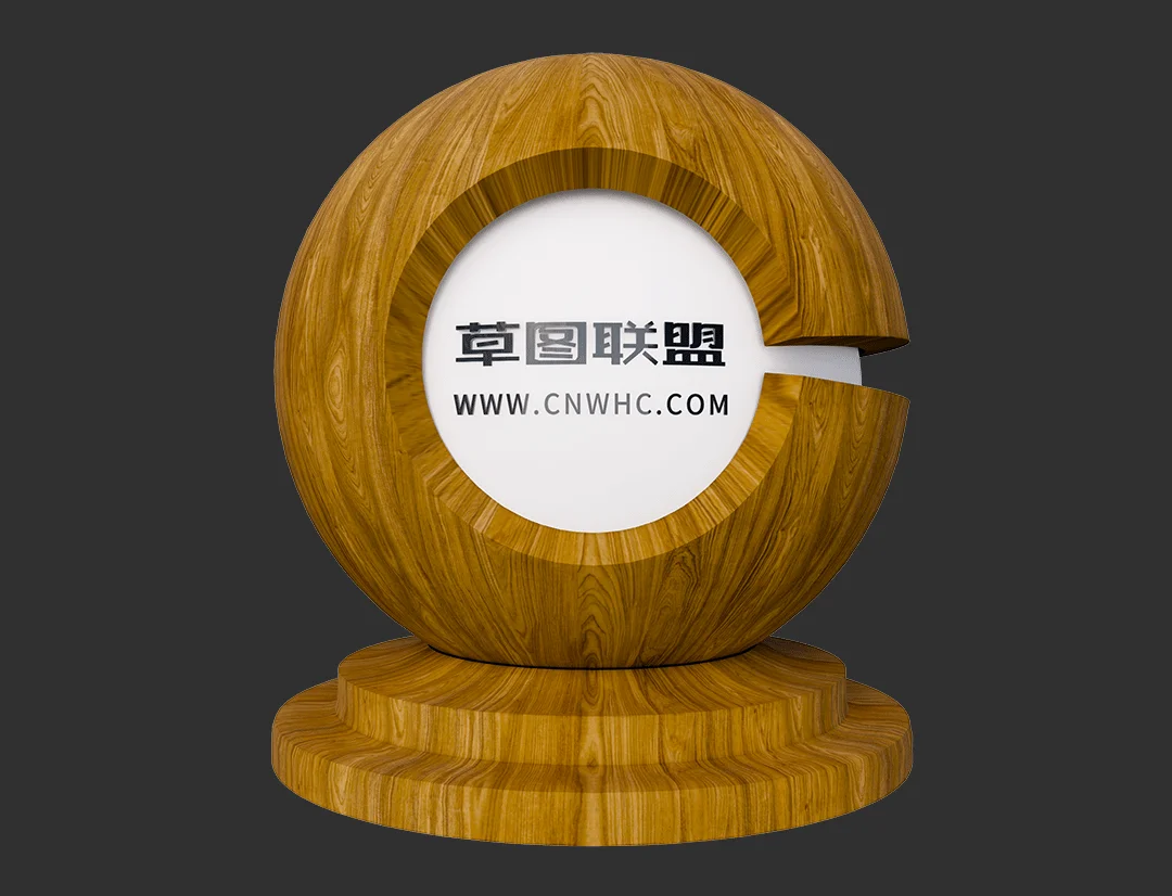 朗生木纹板材系列Enscape材质SketchUp材质贴图下载0127