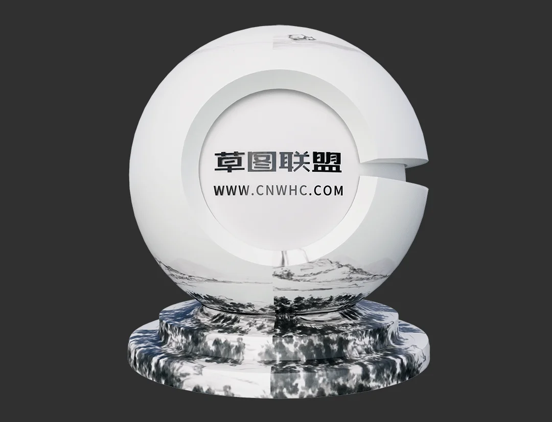 欧神诺瓷砖Enscape材质SketchUp材质贴图下载0134
