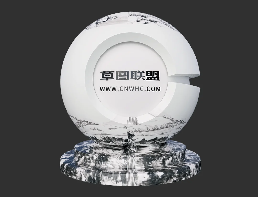 欧神诺瓷砖Enscape材质SketchUp材质贴图下载0135