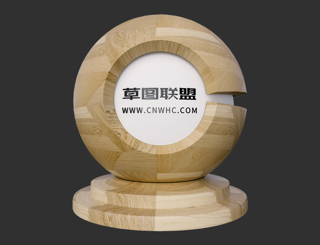 长颈鹿多层木地板Enscape材质SketchUp材质贴图下载0214