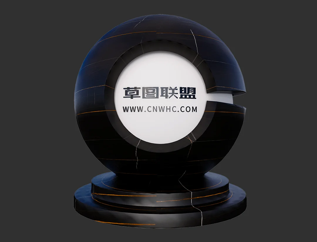 奥力斯特岩板Enscape材质SketchUp材质贴图下载0250