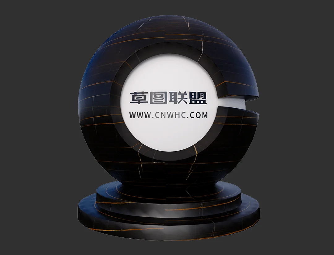 奥力斯特岩板Enscape材质SketchUp材质贴图下载0251