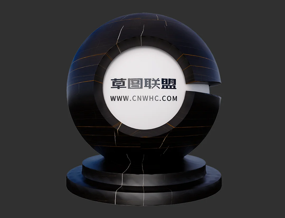 奥力斯特岩板Enscape材质SketchUp材质贴图下载0253
